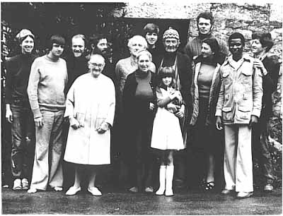 Sam at Wenford Bridge Pottery in 1977
