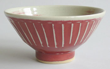 bowl-fluted-copper-red-rice